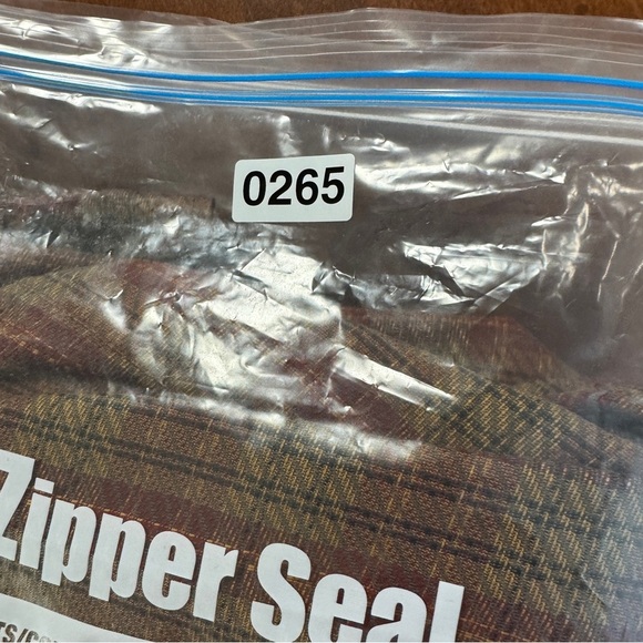 Royal Robbins Plaid Button Down Shirt Brown Red Yellow Size L Outdoor Casual - Picture 14 of 16